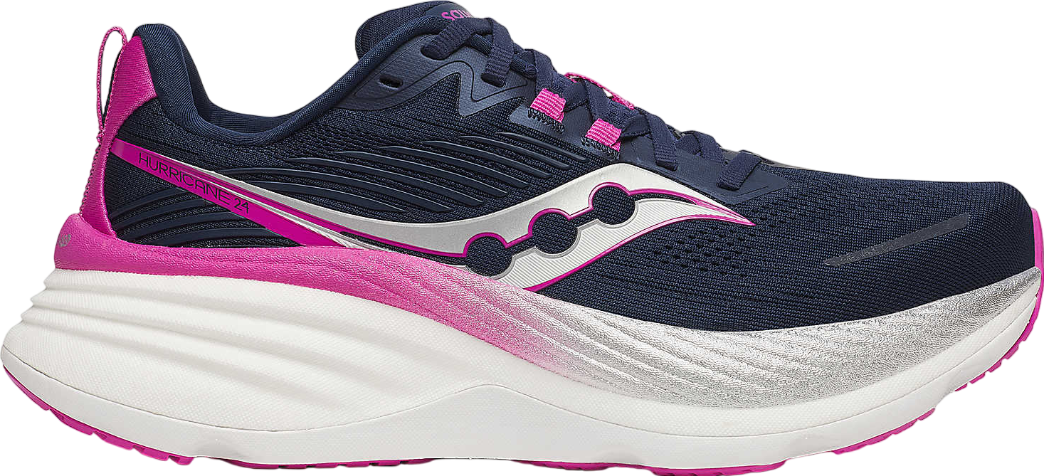 Saucony Hurricane 24 WMNS Navy / Fuchsia