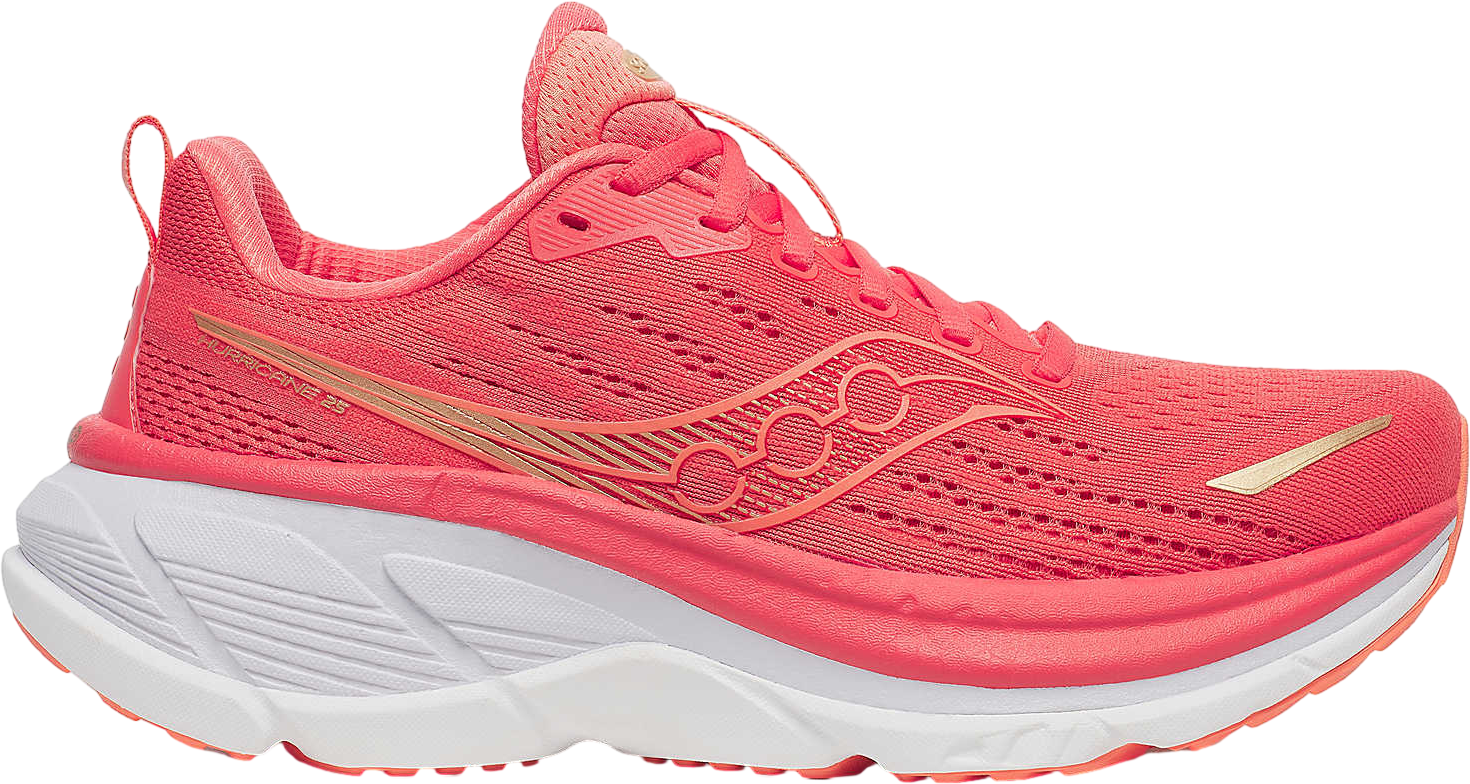 Saucony Hurricane 25 WMNS Coral / Thistle - Jul 2025 - S11026-240