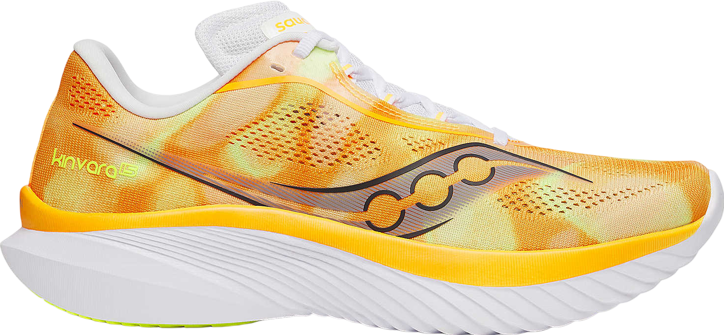 Saucony Kinvara 15 White / Citron - Jun 2024 - S20967-153  display picture 1