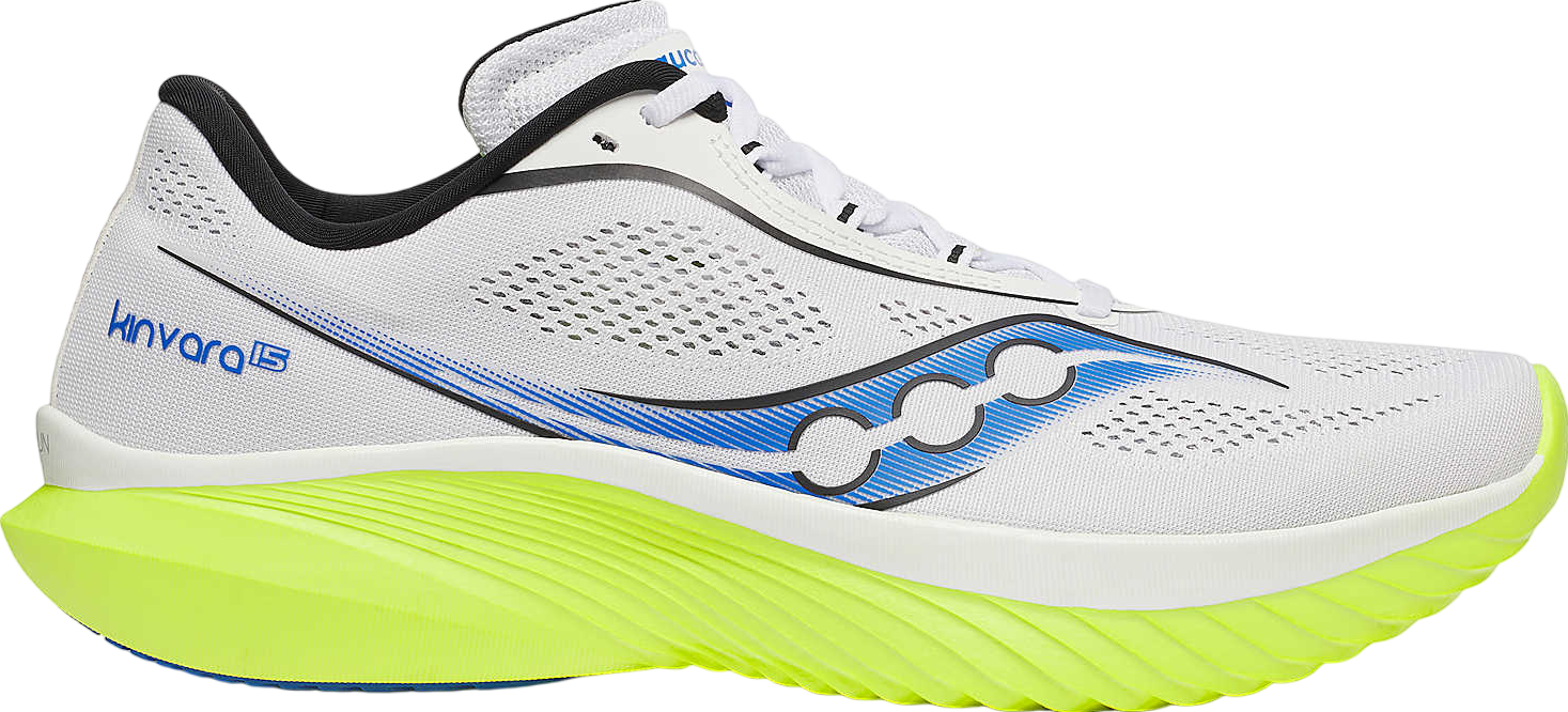 Saucony Kinvara 15 White / Navy - Jun 2024 - S20967-230 