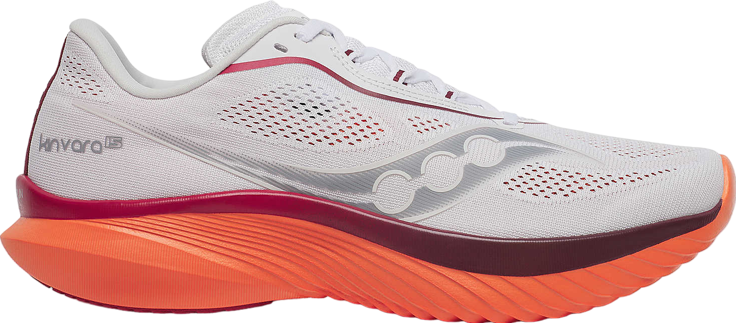 Saucony Kinvara 15 White / Pepper