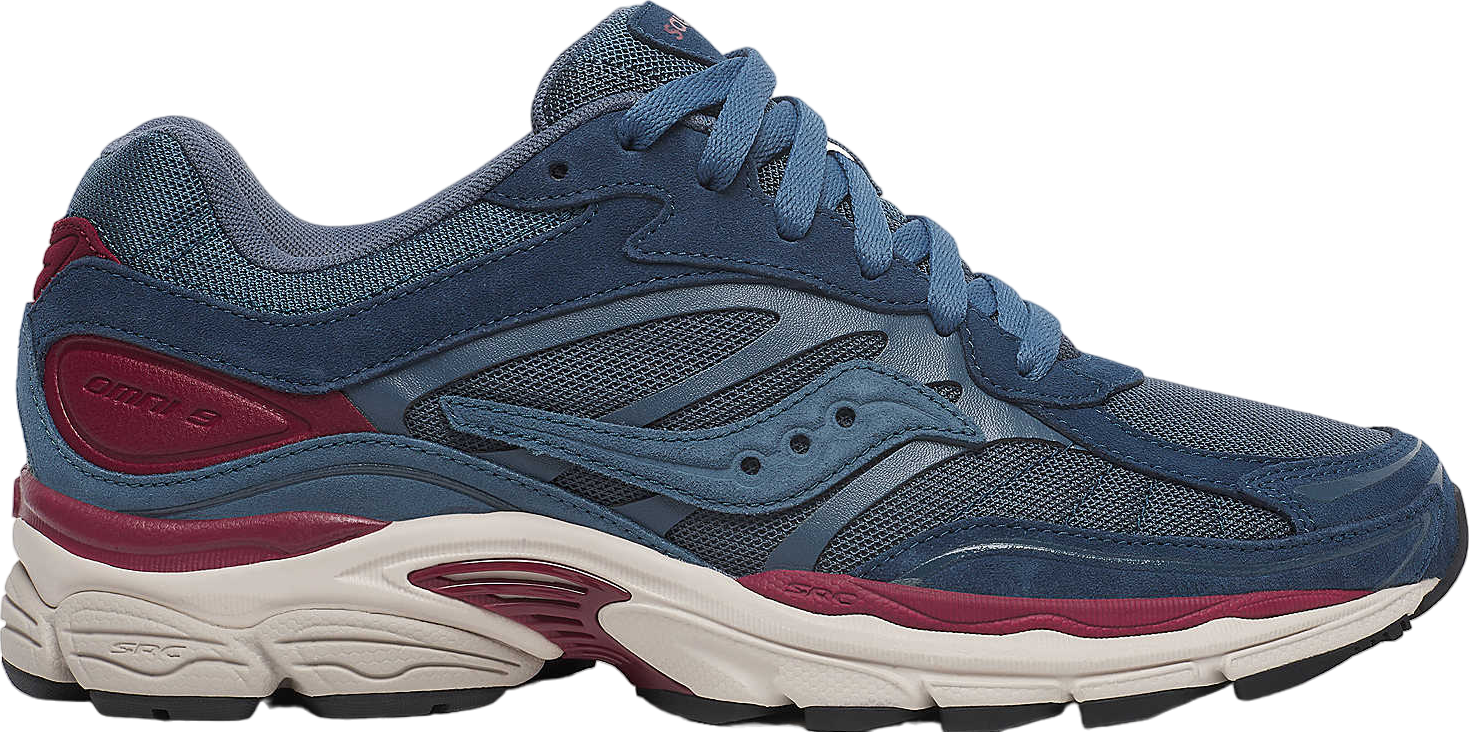 Saucony Progrid Omni 9 Premium Navy / Burgundy