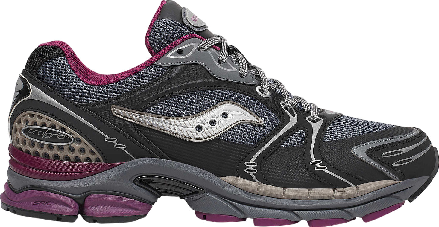 Saucony Progrid Triumph 4 Winter Tech Dark Grey / Plum