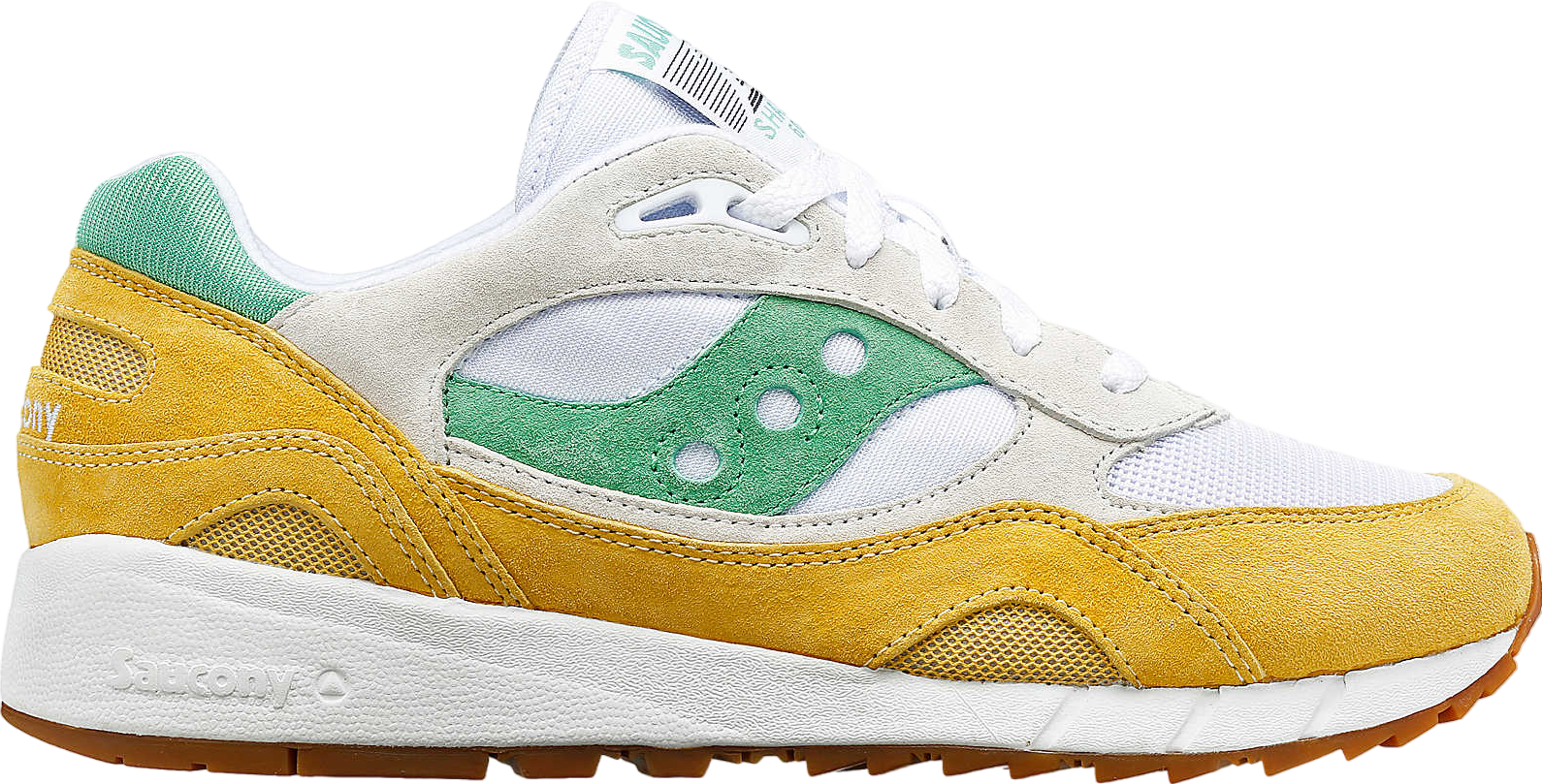 Saucony Shadow 6000 White / Yellow