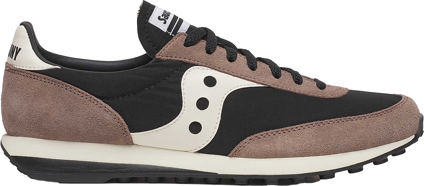 Saucony Trainer 80 Black / Tan - Jan 2025 - S70884-12 Saucony Trainer 80 Black / Tan - Jan 2025 - S70884-12