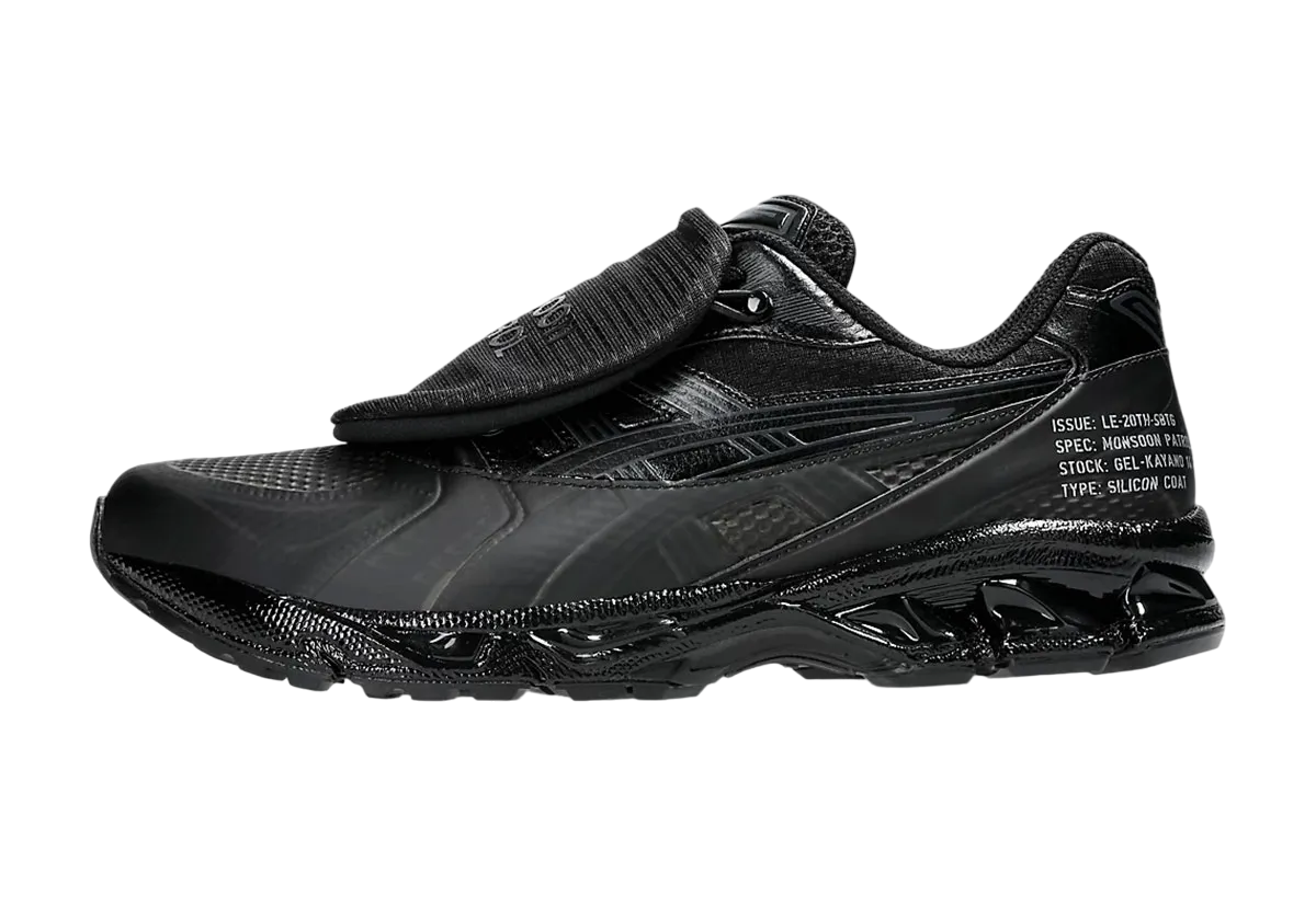 SBTG x Asics Gel Kayano 14 Monsoon Patroi Black