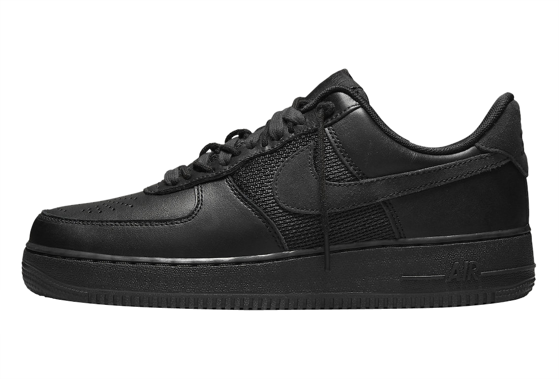 Slam Jam x Nike Air Force 1 Low Triple Black