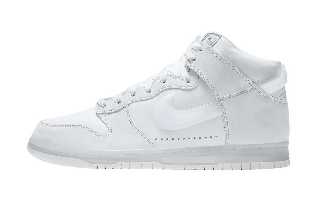 Slam Jam x Nike Dunk High White Pure Platinum