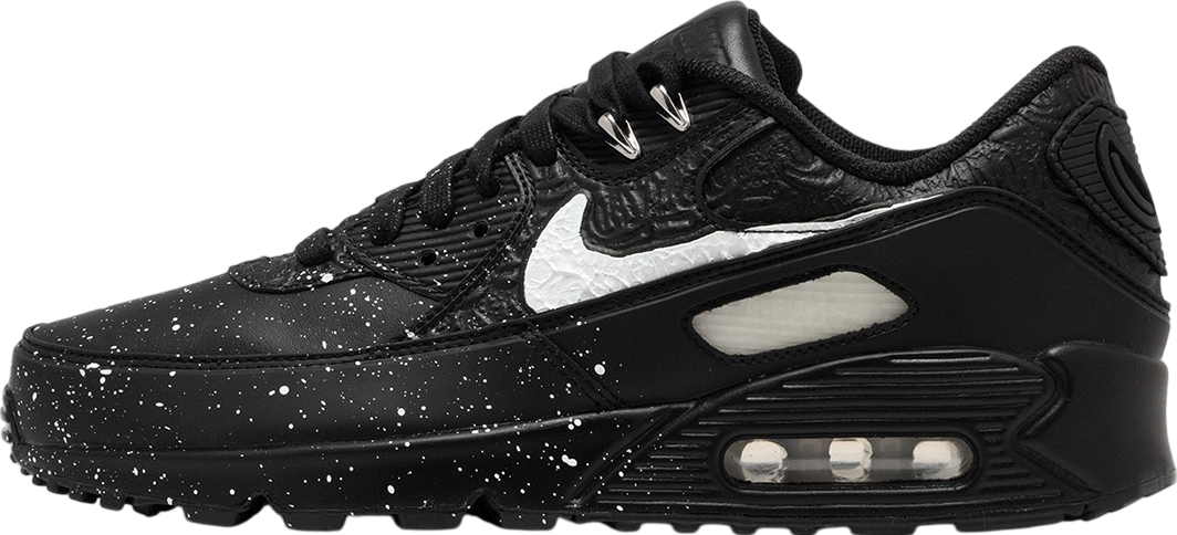 Slawn x Nike Air Max 90 Black Speckle - Mar 2025 - FD6492