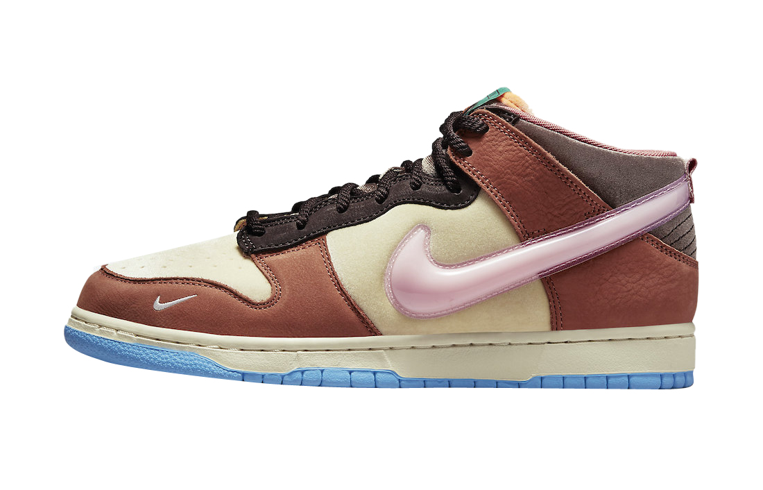 Social Status x Nike Dunk Mid Chocolate Milk