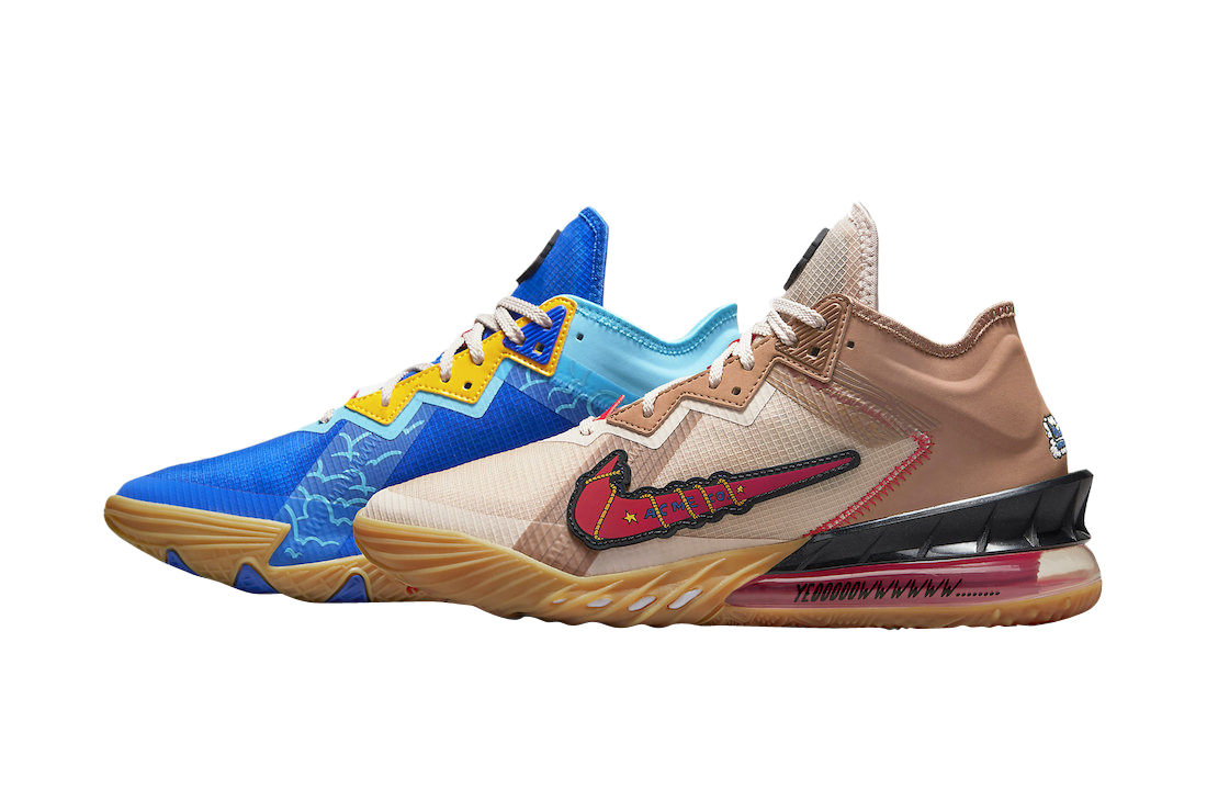 Space Jam x Nike LeBron 18 Low Wile E. x Roadrunner