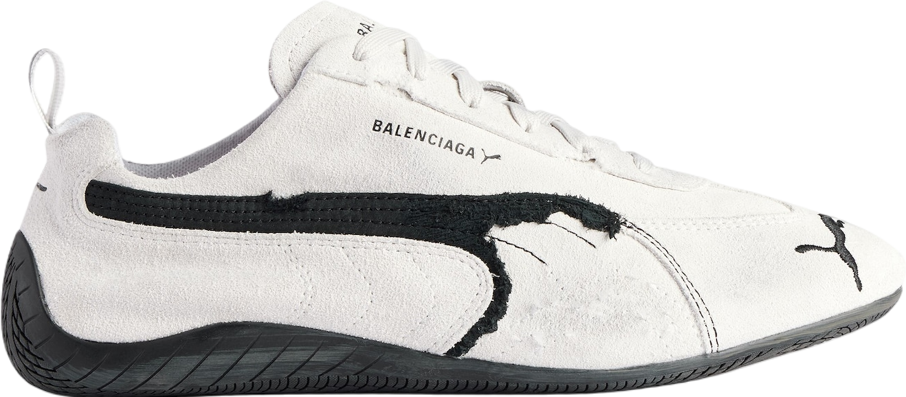 Speedcat Suede Balenciaga White / Black - Jun 2025