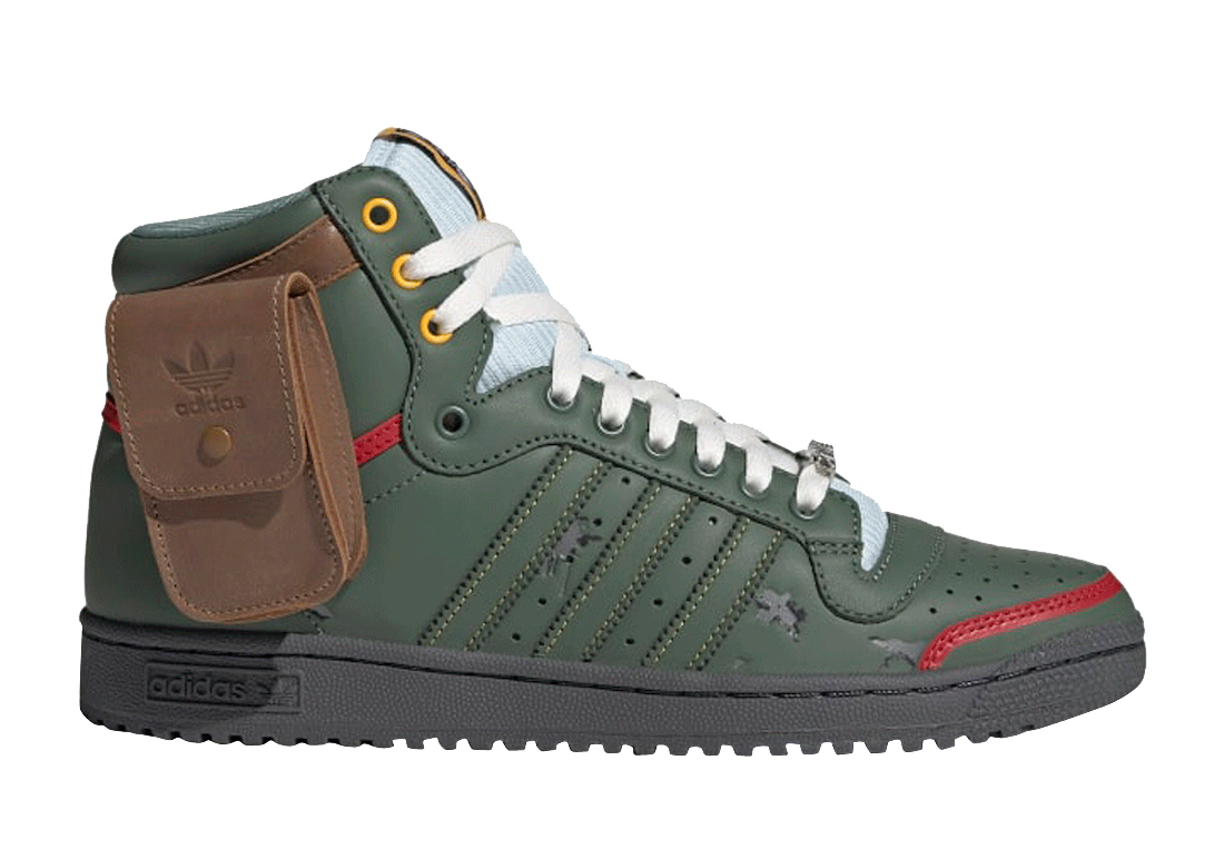 Star Wars x adidas Top Ten Hi Boba Fett