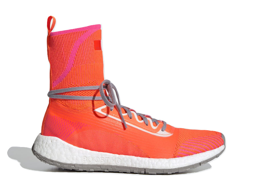 Stella McCartney x adidas Pulseboost HD Mid Solar Orange