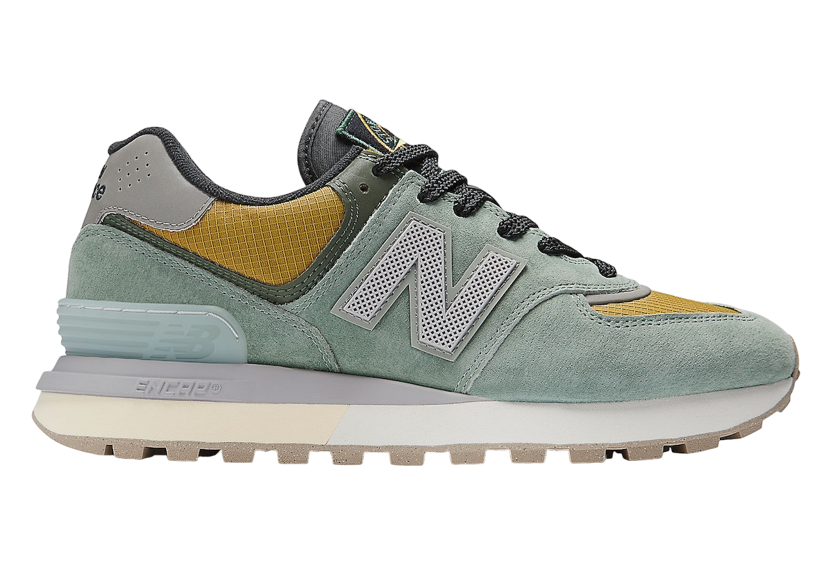 Stone Island x New Balance 574 Legacy Light Green