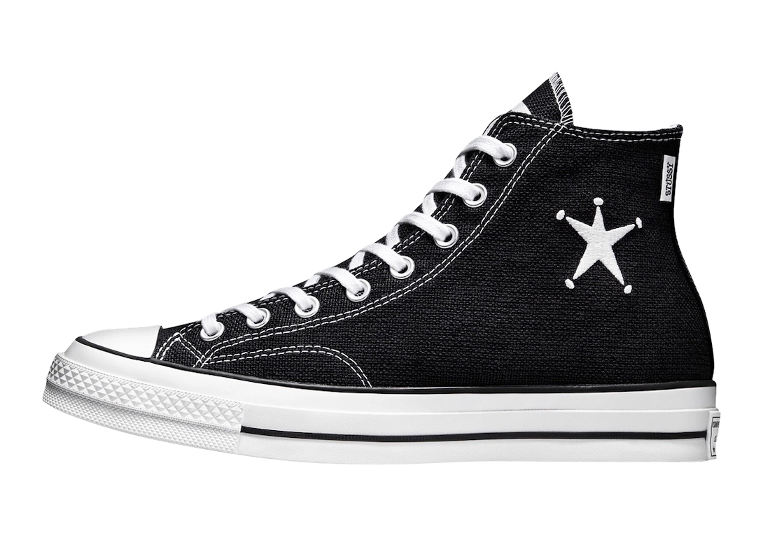 Stussy x Converse Chuck 70 Black