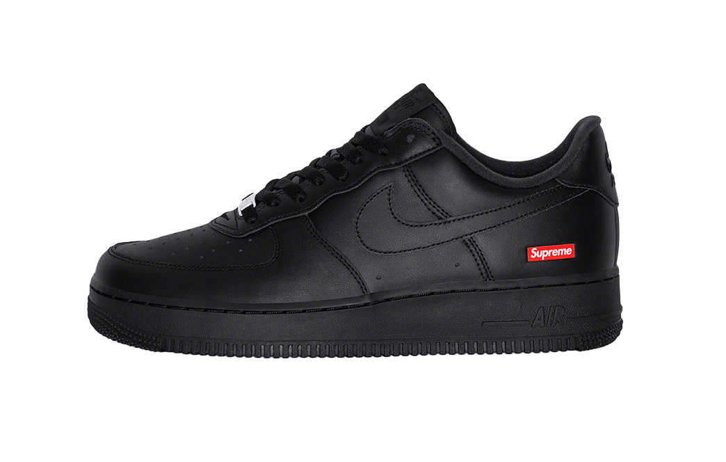 Supreme x Nike Air Force 1 Low Black