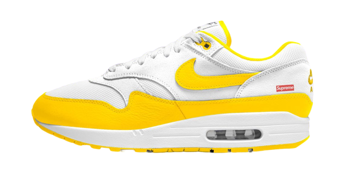 Supreme x Nike Air Max 1 87 Speed Yellow