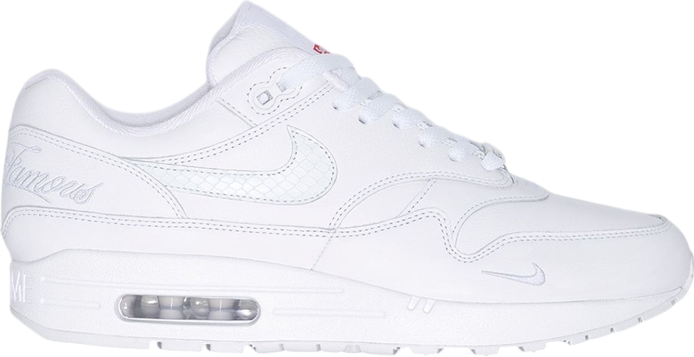 Supreme x Nike Air Max 1 White - Mar 2025 - HF8813-100
