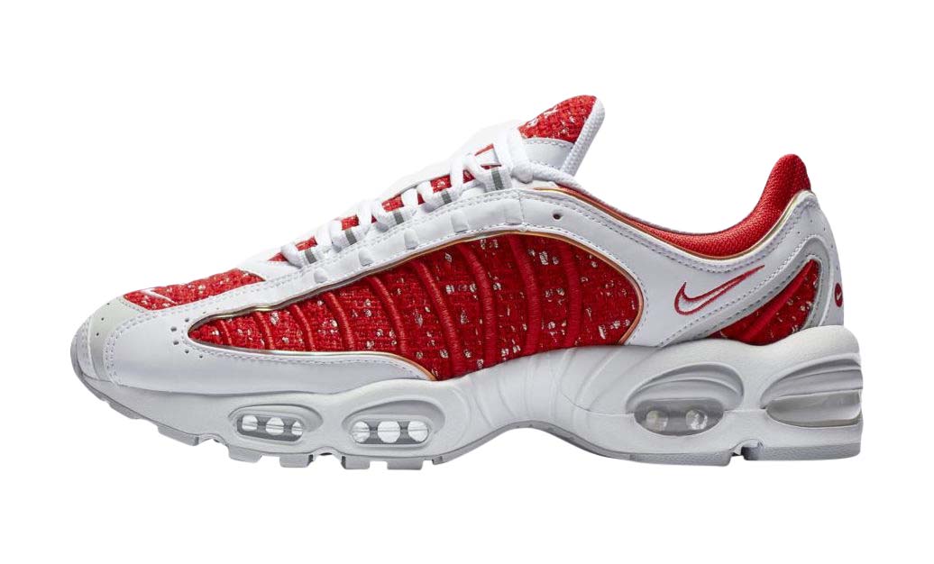 Supreme x Nike Air Max Tailwind 4 Red White