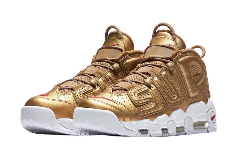 Supreme x Nike Air More Uptempo Metallic Gold - Apr 2017 - 902290-700 -  KicksOnFire.com