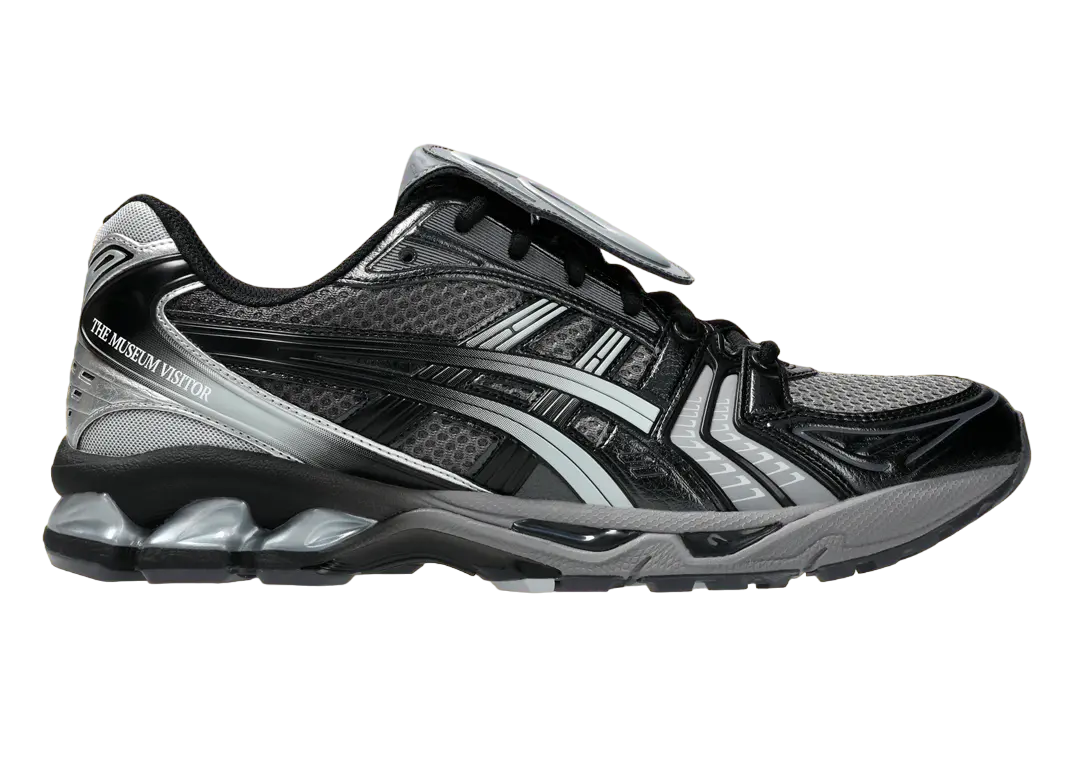 The Museum Visitor x Asics Gel-Kayano 14 Black Grey