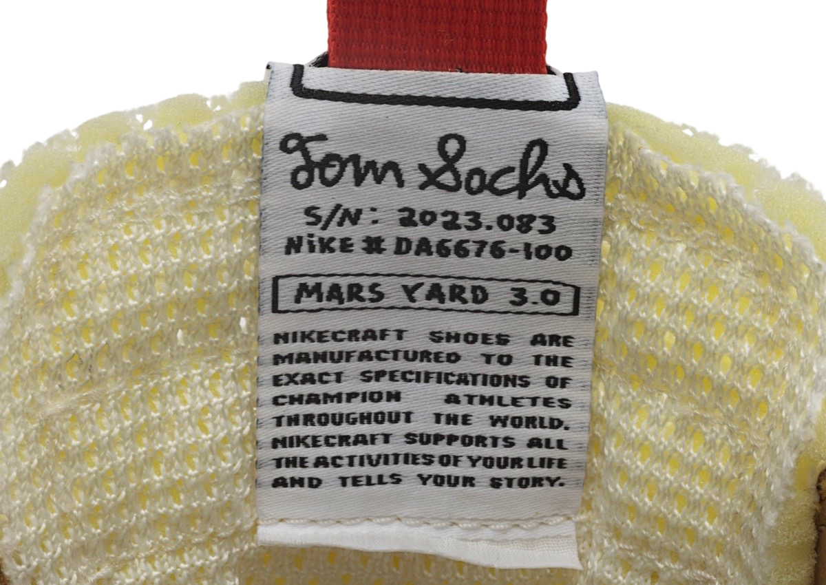 Tom Sachs x NikeCraft Mars Yard Shoe 3.0