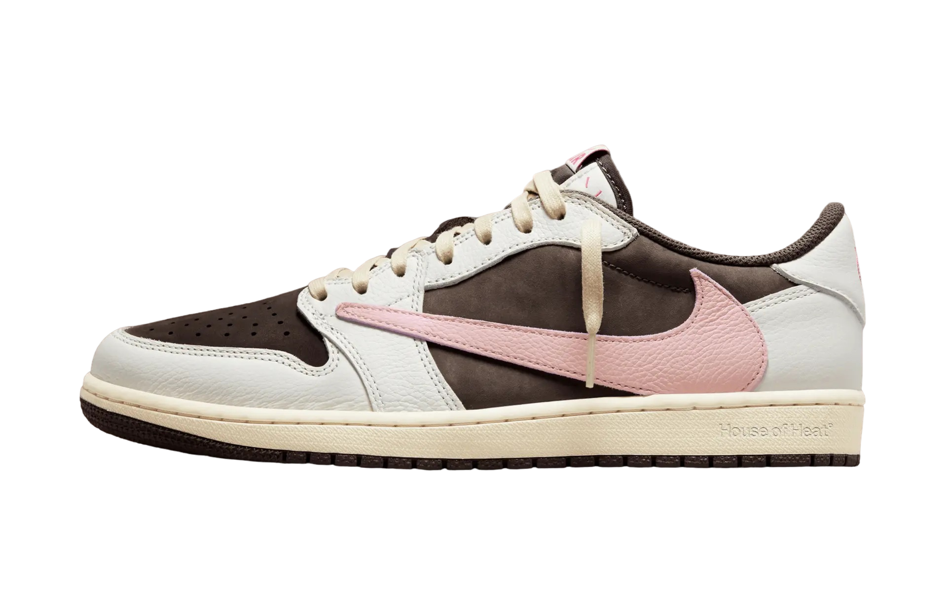 Travis Scott x Air Jordan 1 Low OG Dark Pony/Pink Oxford