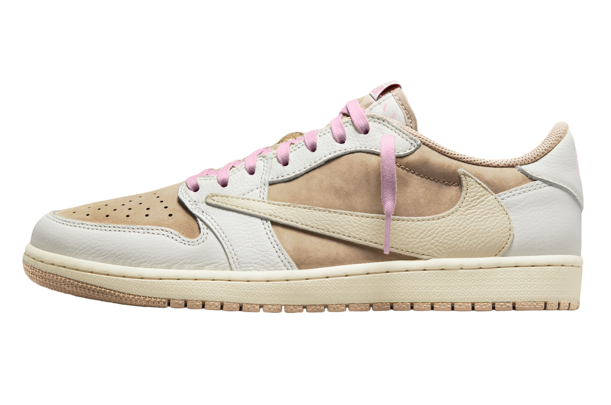 Travis Scott x Air Jordan 1 Low OG Sail/Shy Pink