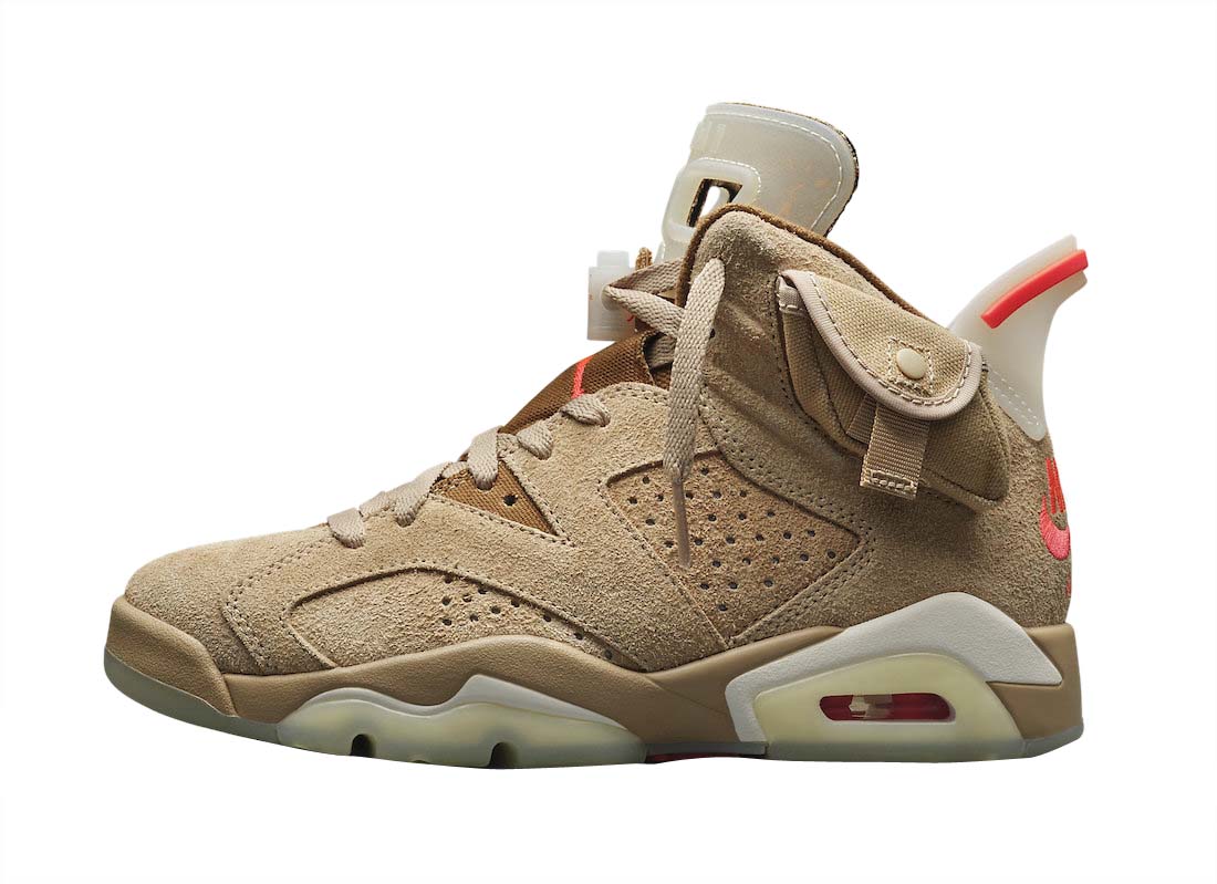 Travis Scott x Air Jordan 6 British Khaki