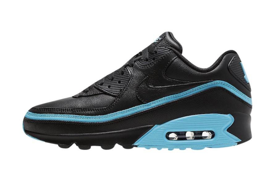 Undefeated x Nike Air Max 90 Black Blue Fury