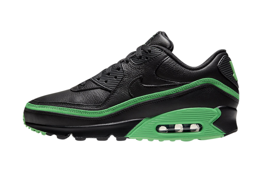 Undefeated x Nike Air Max 90 Black Green Spark