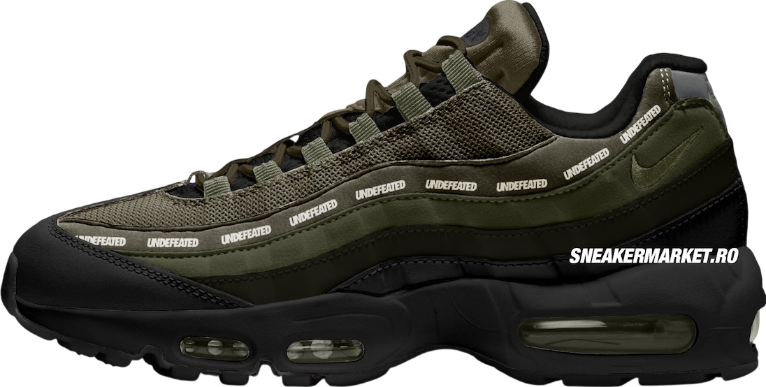 NIKE Air Max 95 オリーブ/ブラック Undefeated x Nike Air Max 95 Medium Olive / Black - Dec 2025