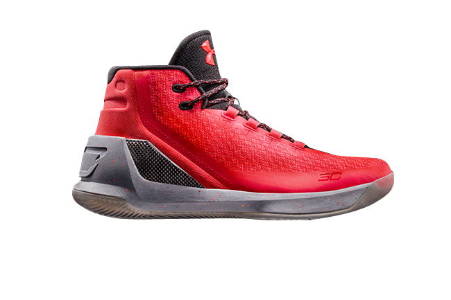 Under Armour Curry 3 Red Hot Santa