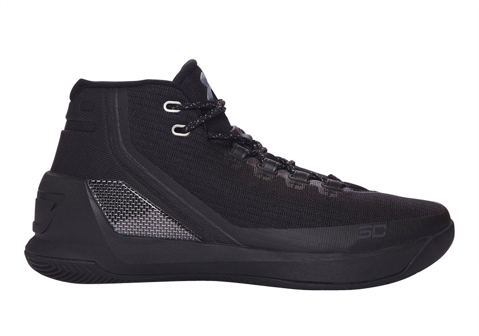 Under Armour Curry 3 Triple Black