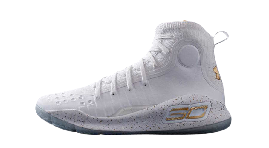 Under Armour Curry 4 White Gold