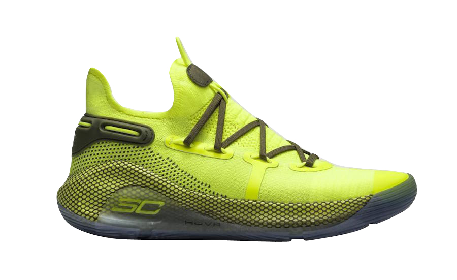 Under Armour Curry 6 Hi Vis Yellow