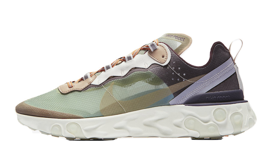 UNDERCOVER x Nike React Element 87 Green Mist