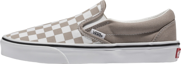 Grey checkerboard vans on sale