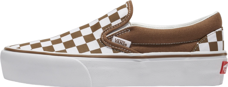 Vans Classic Slip-On Platform WMNS Checkerboard Sepia / Gum