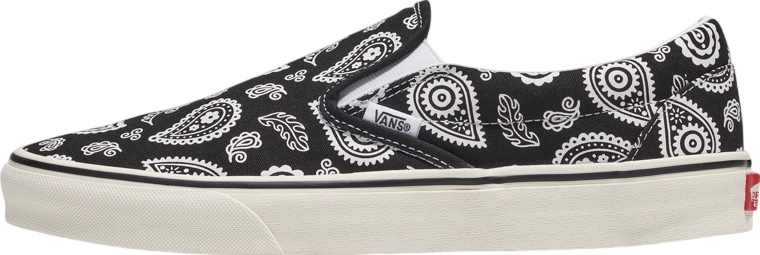 Vans Classic Slip-On Primavera Paisley Black