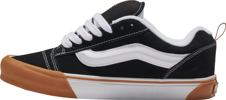 【VANS】Knu Skool Gum Bumper スケーター Vans Knu Skool Gum Bumper Black Shoes | Zumiez