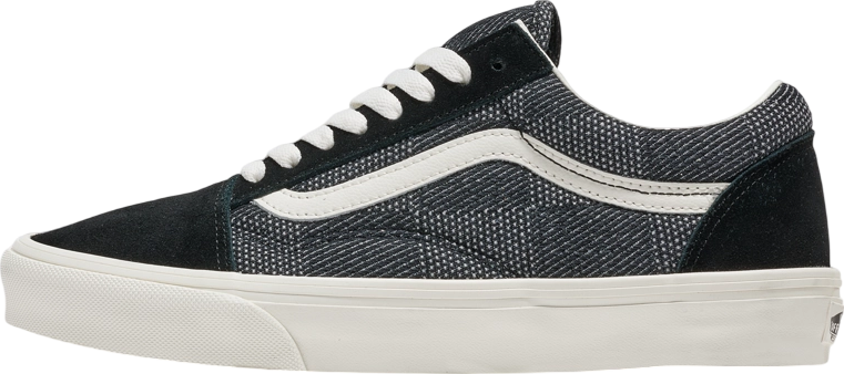 Vans Old Skool Denim Check Black Oct 2024 VN000CT8CJK KicksOnFire