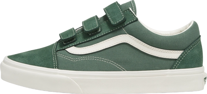Vans Old Skool V Suede Canvas Rumba Red / Marshmallow - Oct