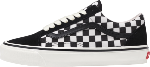 Vans Premium Old Skool Checkerboard Black / White - Feb 2025
