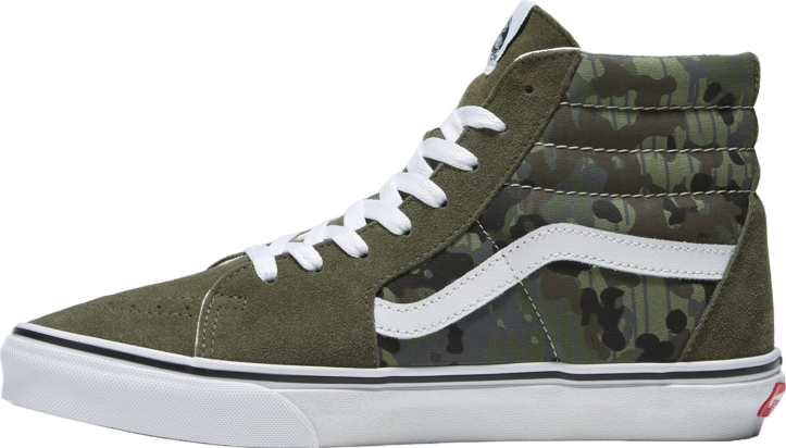 Vans Sk8-Hi Rain Camo Green / Multi