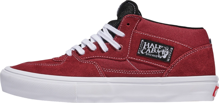 いラインアップ vans-skate-half-cab-burgundy- フラワー・リース