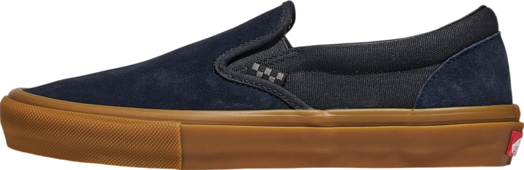 Vans Skate Slip-On Charcoal Grey / Gum Brown