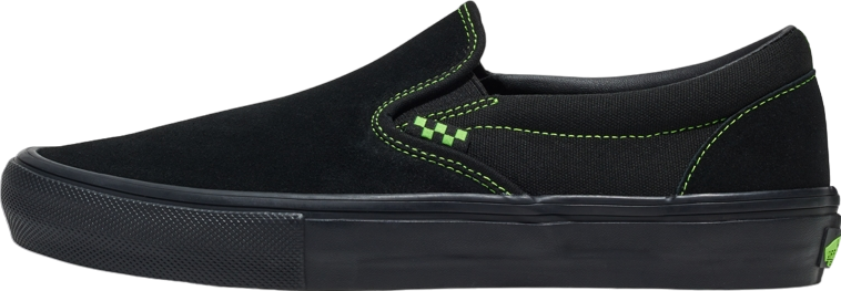 Vans Skate Slip-on Neon Black / Green