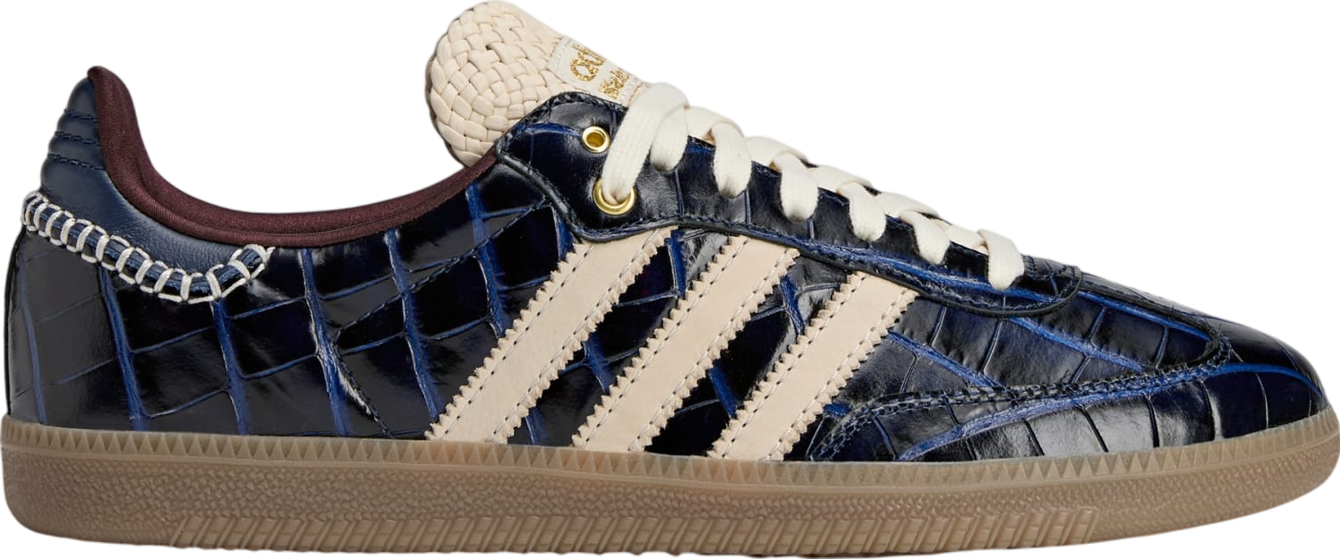 Wales Bonner x Adidas Samba OG Collegiate Navy / Wonder White